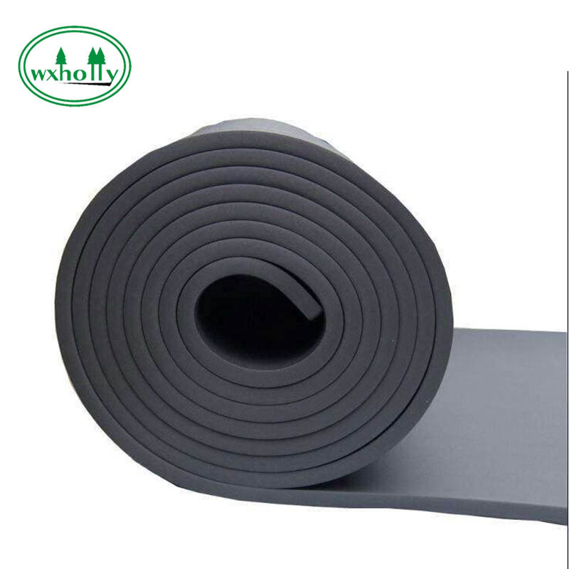 1.5m Black SelfAdhesive High Quality Fireproof NBR Rubber Foam Thermal