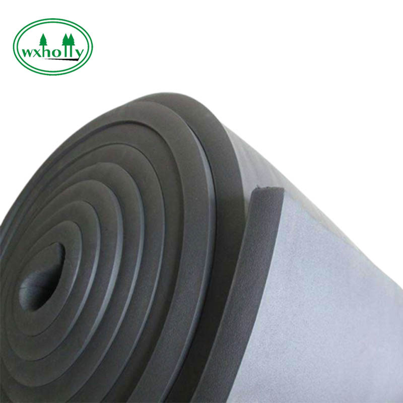 1.5m Black SelfAdhesive High Quality Fireproof NBR Rubber Foam Thermal