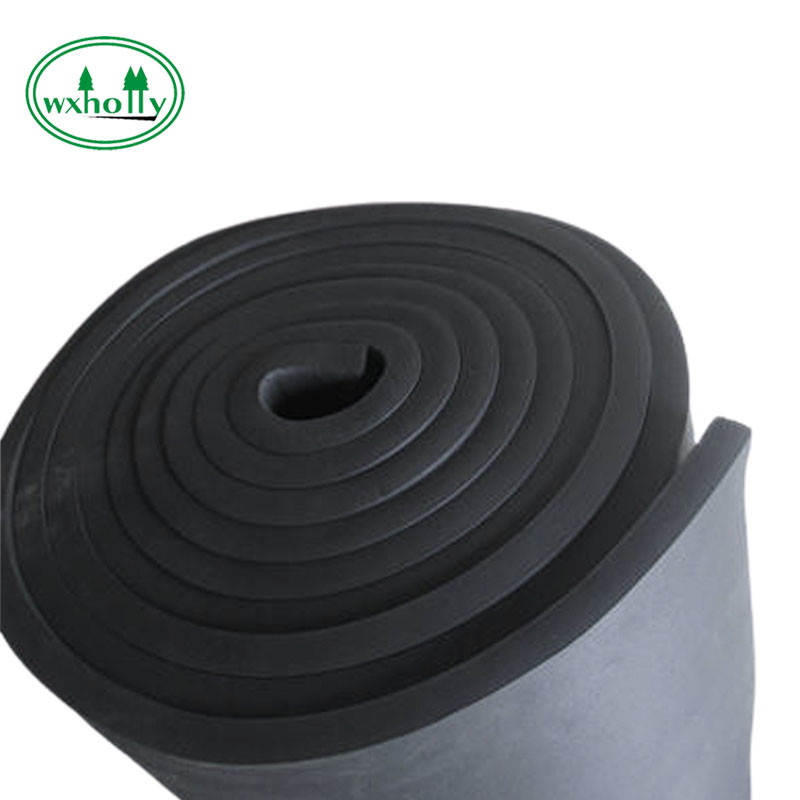 Soft Foam 40mm NonToxic PVC NBR Rubber Insulation Roll For Air Duct