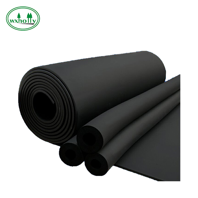 PVC 45kg/M3 Insulation Rubber Sheet For Flexible Engineering