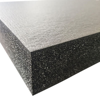 Aluminum Foil 100kg/M3 Rubber Foam Sheet B1 Flame Retardant