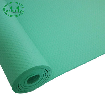 Rubber Fitness Gym 0.5cm 183x61cm Non Slip Exercise Mat