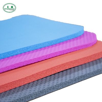 Exercise 0.6cm Non Slip Yoga Mat With Posture Line