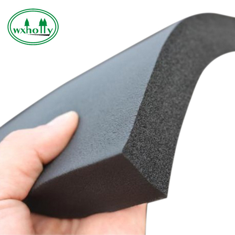 Black Shock Absorption Waterproof 30m NBR PVC Good Nature Rubber Sheet