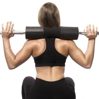Gym Weightlifting Support NBR 0.25kg Foam Barbell Pad