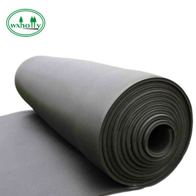 High Density Fireproof 40mm NBR Rubber Insulation Roll For Refrigeration System