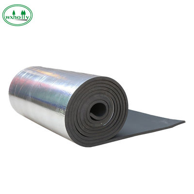 Closed Cell Nitrile Class 1 Fireproof Rubber Foam Insulation Sheet Aluminum Foil