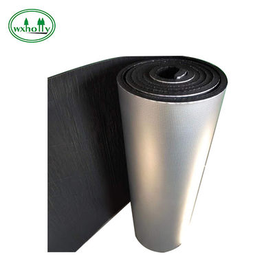 Closed Cell Nitrile Class 1 Fireproof Rubber Foam Insulation Sheet Aluminum Foil