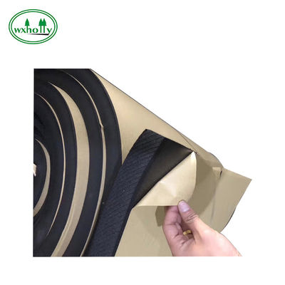 Slef Adhesive Waterproof Fire-Blocking 100kg/M3 Rubber Insulation Material