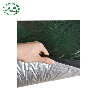 20mm Black Fireproof Rubber Foam Insulation Sheet Aluminum Foil