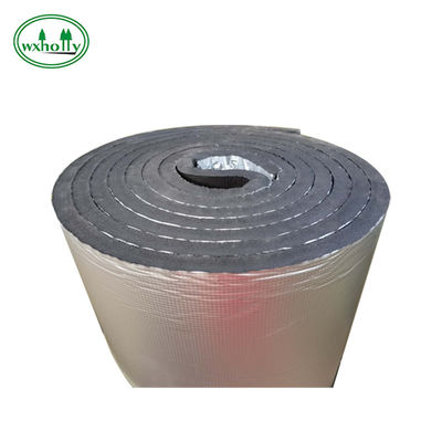 Aluminum Foil 100kg/M3 Rubber Foam Sheet B1 Flame Retardant