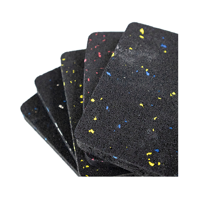 Sound Absorbing Epdm 15mm Thickness Gym Floor Rubber Mat